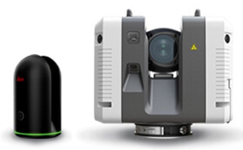 Laser scanning family - Leica RTC360 + Leica BLK360